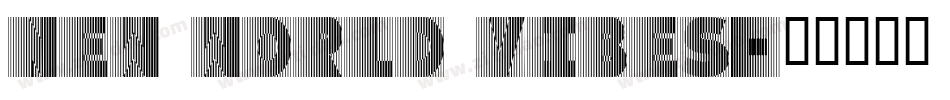 New World Vibes字体转换